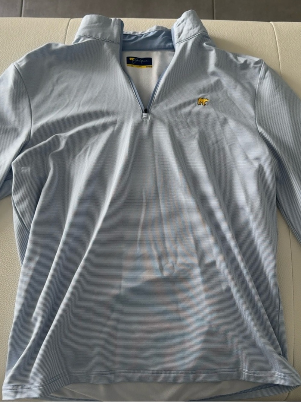 Jack Nicklaus Men’s Light Blue Performance Quarter-Zip